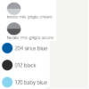 COLORI TELAIO E IMBOTTITURA